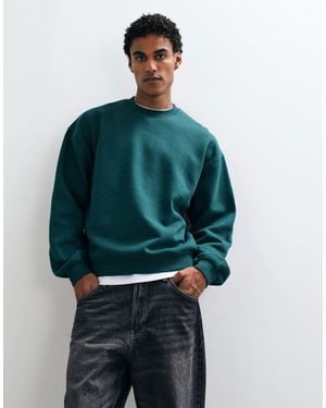 ASOS Essentials Oversized Boxy Sweatshirt - Green