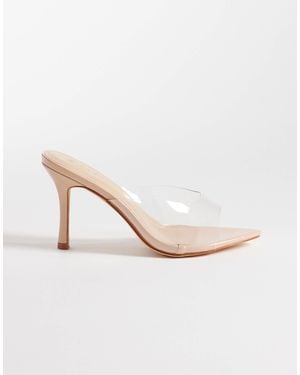 SEQWL Heeled Sandals - White