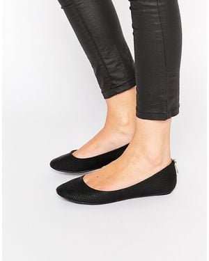 Call It Spring Brevia Black Ballerina Flat Shoes