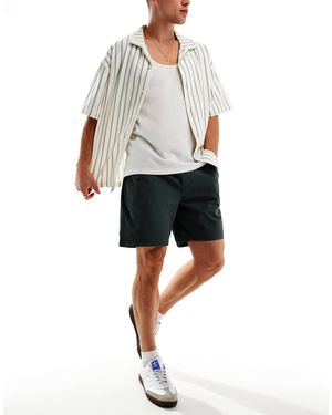 Only & Sons Pull On Twill Short - Green
