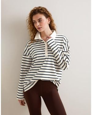 Tala Rugby Polo Shirt - Natural