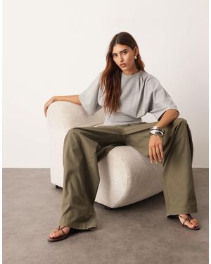 ARRANGE Pleat Detail Top - Brown