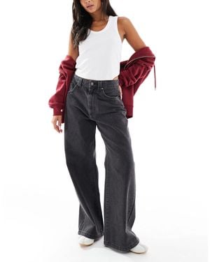 Cotton On Low Super baggy Jeans - Red