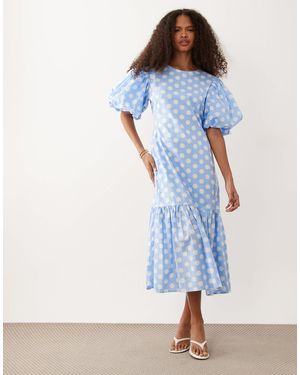 Sister Jane – seaglass – midikleid - Blau
