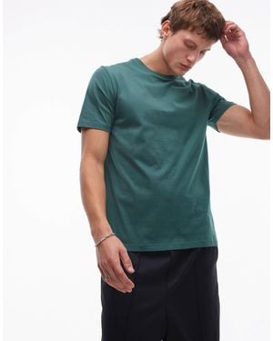 TOPMAN Regular Fit T-shirt - Green
