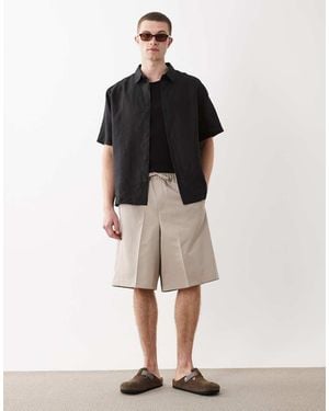ASOS Tailored Pull On Bermuda Shorts - Multicolour