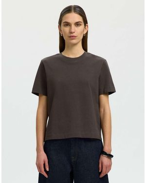 SELECTED T-shirt - delicioso - Orange