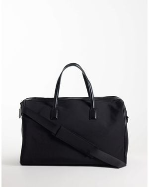 ASOS Nylon Holdall Bag - Black