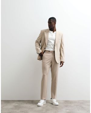 ASOS Flexmax Slim Suit Pants - White
