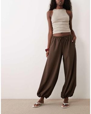 Cotton On Willow Balloon Suiting Pant - Natural