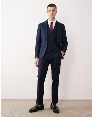 ASOS Skinny Suit Trousers - Blue