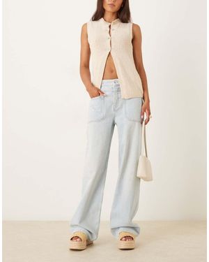 Free People Palmer - Bianco