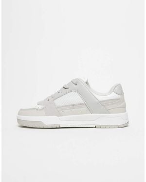 ASOS Multi Panelled Trainers - Blue