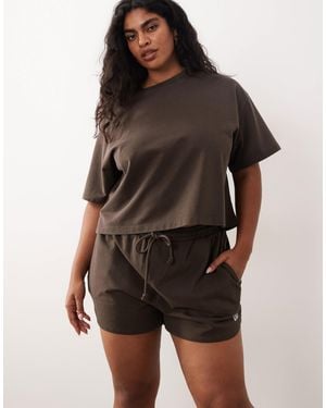 Noisy May Jersey Shorts - Black