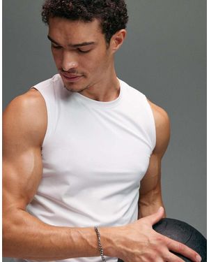 4505 Icon Quick Dry Mesh Training Tank - Grey
