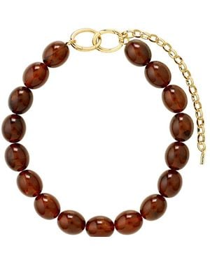 Pilgrim Still Necklace - Brown