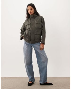 Cotton On Eavis Parker Jacket - Green