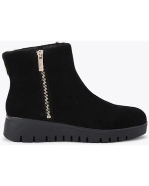 Carvela Kurt Geiger Bello Zip Mid Ankle Boots - Black