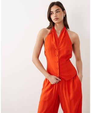 Nobody's Child Gilet Sartoriale - Rosso