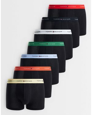 Tommy Hilfiger Signature Cotton 7 Pack Briefs - Black
