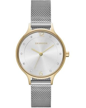 Skagen Skw2340 Anita Mesh Watch - Metallic
