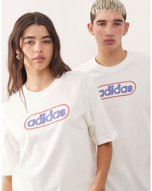 adidas Originals – t-shirt - Weiß