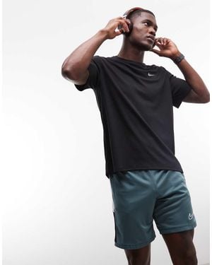 Nike Football Dri-Fit Academy Panel Shorts - Blue