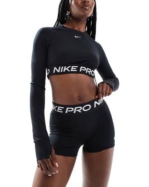 Nike Nike Pro Training 365 3 Inch Shorts - Blue