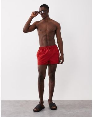 New Look Short Swim Shorts - Red