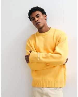 Jack & Jones Embroidered Logo Jumper - Metallic