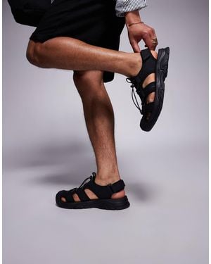 ASOS Fisherman Tech Sandals - Black