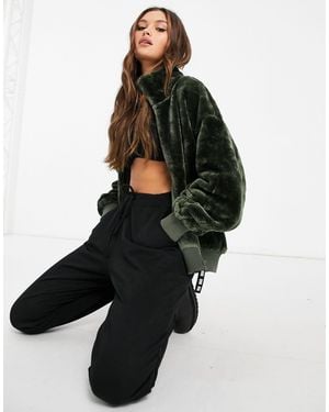 UGG Laken Soft Teddy Jacket - Green