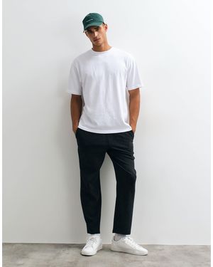 Mango Jogger mit schmalem schnitt - Weiß