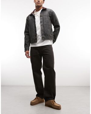 Huf Basic Straight Leg Jeans - Black