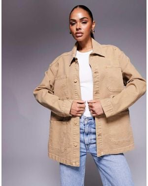 GOOD AMERICAN Canvas Jacket - Blue
