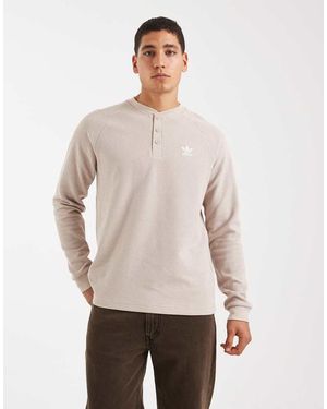 adidas Originals Trefoil Essentials Tee - Natural
