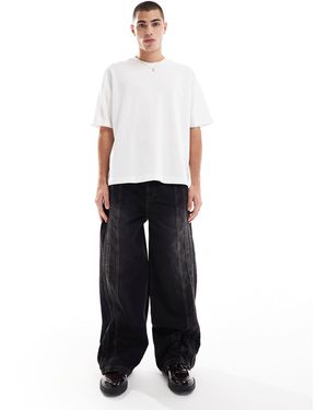 ASOS – superweite jeans - Weiß