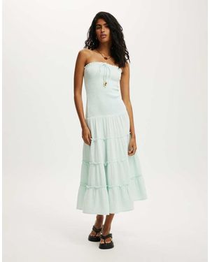 Cotton On Cotton On Jet Set Tube Maxi Dress - Green