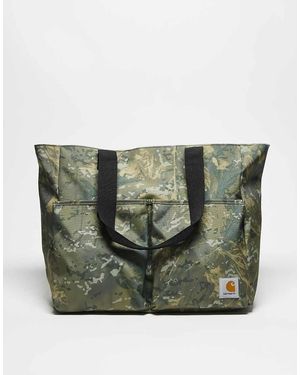 Carhartt Bolso Tote Con Estampado De Camuflaje Jake De - Verde