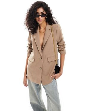 SELECTED Relaxed Fit Blazer - Natural