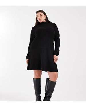 Pieces Plus Pieces Curve - Nero