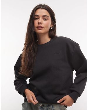 Vans Sweatshirt mit rundhalsausschnitt - Schwarz