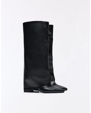 Bershka Stivaletti Con Tacco - Nero
