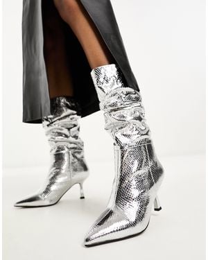 River Island – stiefel - Weiß