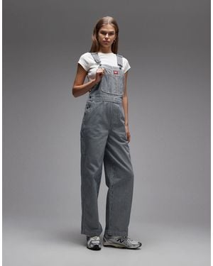 Dickies Hickory - salopette à rayures - Gris