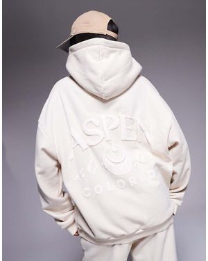 South Beach Oversized Hoodie - White