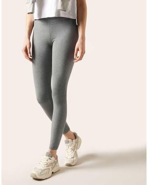 Calzedonia Cotton Leggings - Grey