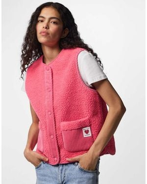 Pieces Vest - Pink