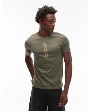 Alpha Industries Tonal Logo T-shirt - Green