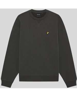 Lyle & Scott Heavyweight Crew Neck Sweatshirt - Grey